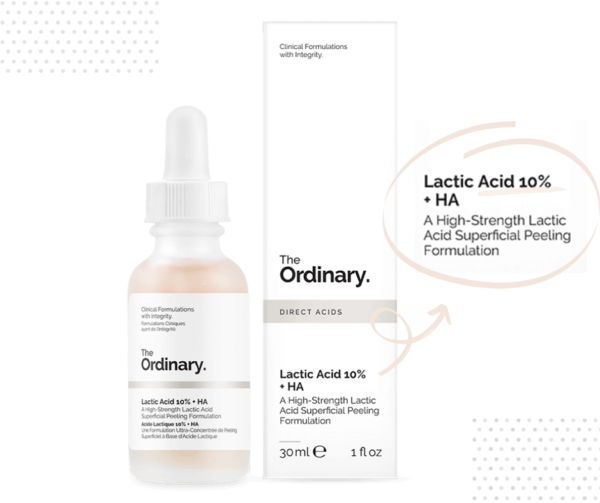 The Ordinary Lactic Acid 10% + HA（ジオーディナリー乳酸ピーリング10％＋HA)