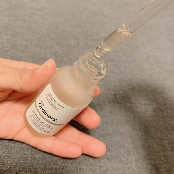 The Ordinary Lactic Acid 5% + HA（ジオーディナリー乳酸ピーリング5％＋HA)