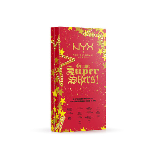 NYX Gimme Super Stars 31 Day Countdown To New Year 2022 Calendar